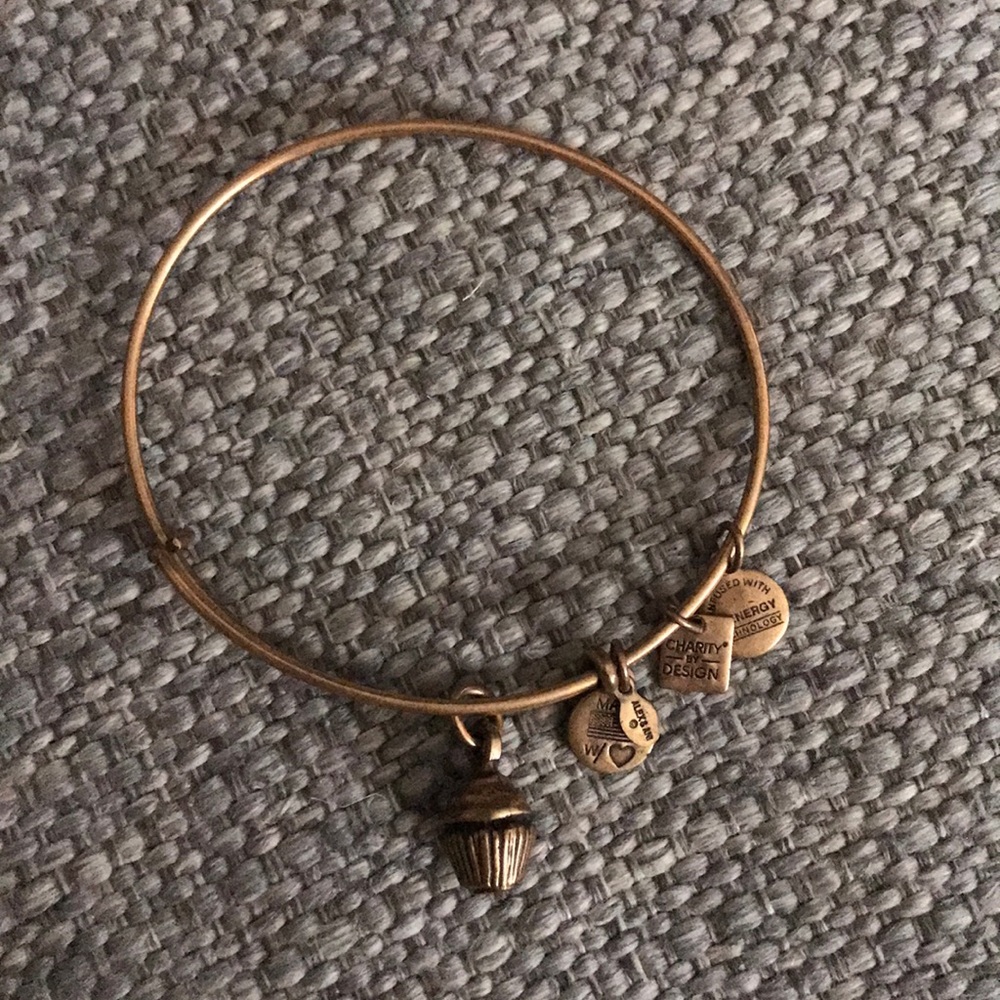 Alex and ani cupcake charm